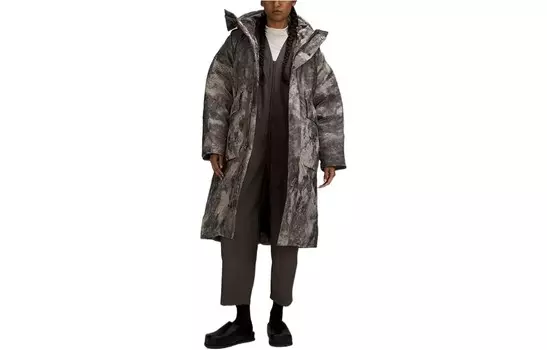 Женский пуховик Серии LAB Jacquard Из Фантомного Жаккарда Коричневого Цвета Lululemon