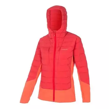 Женский пуховик Trangoworld, цвет rojo amapola/coral red