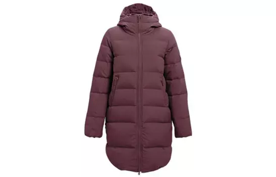 Женский пуховик Under Armour, цвет Burgundy