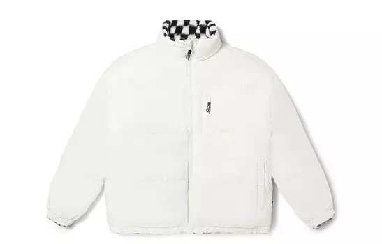 Женский пуховик Vans, цвет Black/White Checkerboard