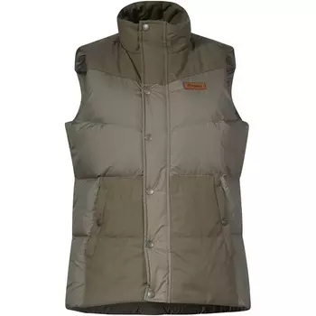 Женский пуховый жилет Nordmarka Bergans, оливковый