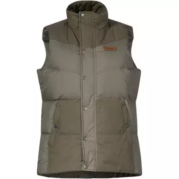 Женский пуховый жилет Nordmarka Bergans, оливковый