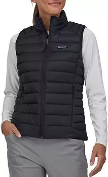 Женский пуховый жилет Patagonia, черный