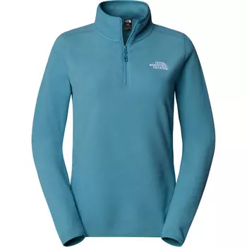 Женский пуловер 100 Glacier с молнией 1/4 The North Face, синий