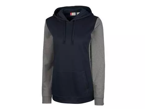 Женский пуловер Clique Helsa Sport с цветными блоками, темно-синий