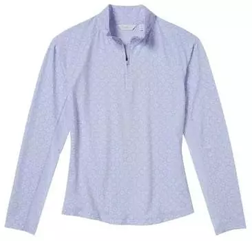 Женский пуловер для гольфа с молнией 1/4 Walter Hagen Performance 11 UV Suncover