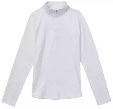 Женский пуловер для гольфа с молнией 1/4 Walter Hagen Performance 11 в полоску с защитой от ультрафиолета