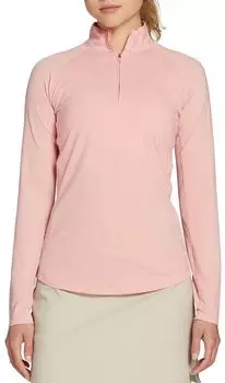 Женский пуловер для гольфа с молнией 1/4 Walter Hagen Performance 11 UV Suncover