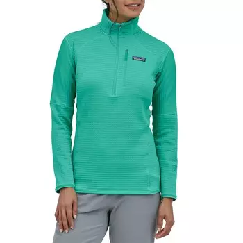 женский пуловер Patagonia R1, светло-зеленый