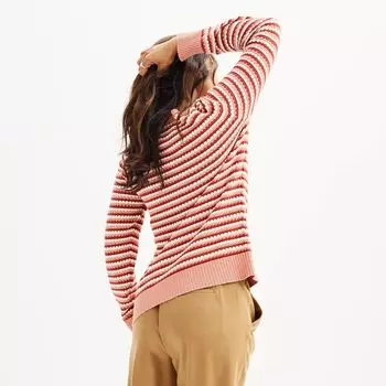 Женский пуловер с фактурной строчкой Croft & Barrow Croft & Barrow