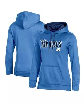 Женский пуловер с капюшоном Carolina Blue North Carolina Tar Heels Team Champion, синий