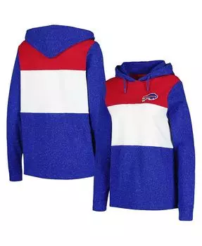 Женский пуловер с капюшоном Royal Buffalo Bills Wicket Antigua, синий
