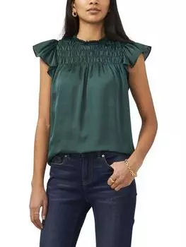 Женский пуловер с рукавами-колокольчиками и сборками Sam & Jess, цвет arresting emerald