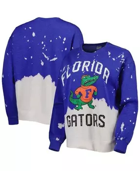 Женский пуловер с выцветшим рисунком Royal Florida Gators Twice As Nice Gameday Couture
