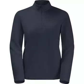 Женский пуловер Taunus с полумолнией до половины Jack Wolfskin, синий