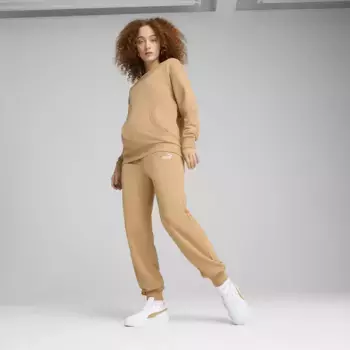 Женский расслабленный спортивный костюм Puma Спортивный костюм, коричневый