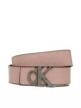 Женский ремень Calvin Klein Jeans Mono Hardware Leather Belt 30mm K60K610364, розовый