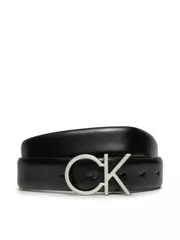 Женский ремень Calvin Klein Re-Lock Ck Logo Belt 30Mm K60K610157, черный