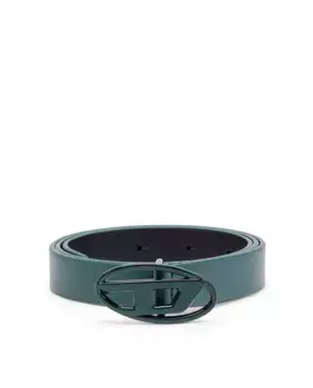 Женский ремень DIESEL с пряжкой с логотипом, зеленый