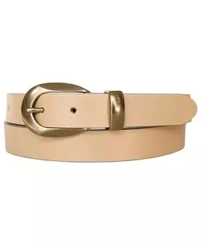 Женский ремень для брюк из кожи с металлической петлей Lucky Brand, белый