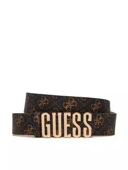 Женский ремень Guess, коричневый