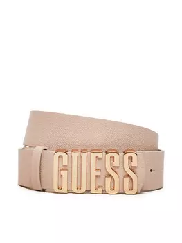 Женский ремень Guess Meridian (BG) Belts BW9113 P4235, экрю