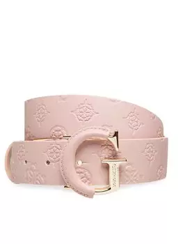 Женский ремень Guess, розовый