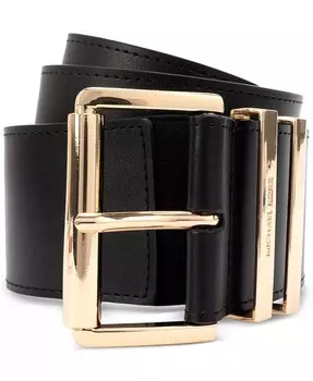 Женский ремень из эластичной кожи Michael Kors, черный