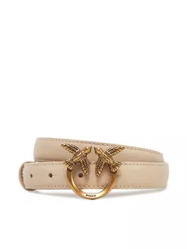 Женский ремень Love Berry H2 Belt PE 25 PLT01 100143 A0F1 Pinko, бежевый