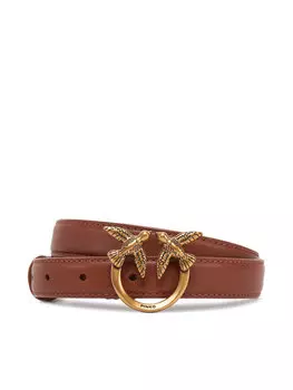 Женский ремень Love Berry H2 Belt PE 25 PLT01 100143 A0F1 Pinko, коричневый