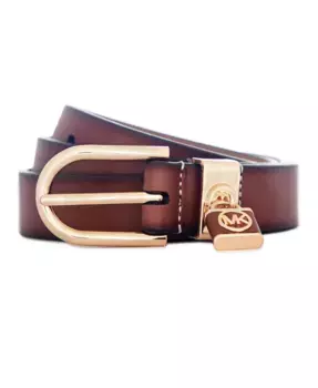 Женский ремень Micheal Kors Padlock Burnished Michael Kors, коричневый