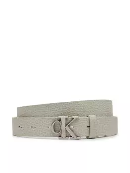 Женский ремень Monogram Placque Buckle 25Mm LV04K7003G Calvin Klein Jeans, белый