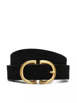 Женский ремень Pieces 17102275, черный