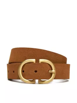 Женский ремень Pieces 17102275, коричневый