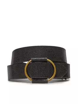 Женский ремень Pieces, черный