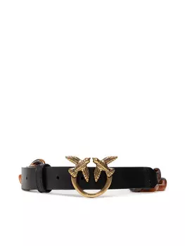 Женский ремень PINKO Love Day Turtle Chain Belt H2 PE 22 PLT01 1H2113 Y85T, черный