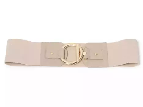 Женский ремень с кольцом и перекладиной Vince Camuto, Off White