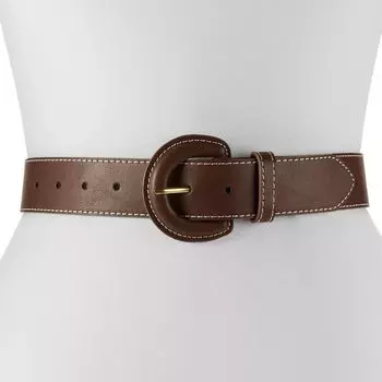 Женский ремень Sonoma Goods For Life с контрастной пряжкой и пряжкой Sonoma Goods For Life