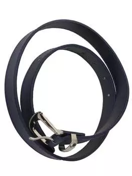 Женский ремень темно-синий Enzo, синий