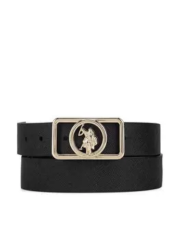 Женский ремень U.S. Polo Assn., черный