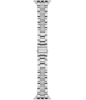 Женский ремешок Michael Kors Pave из нержавеющей стали 38/40/41 мм для Apple Watch, серебро