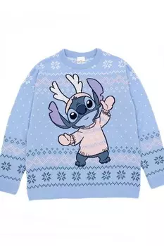 Женский рождественский свитер Vanilla Underground, синий