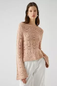 Женский розовый свитер Koton, зеленый