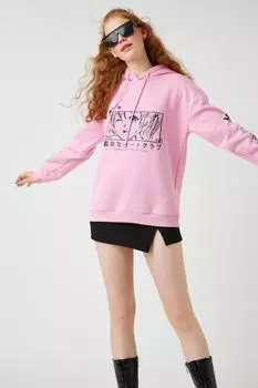 Женский розовый свитшот Koton
