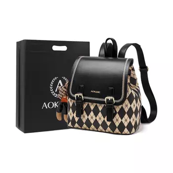 Женский рюкзак AOKANG, Черный