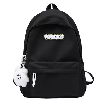 Женский рюкзак Barang Balang, Красный + кулон