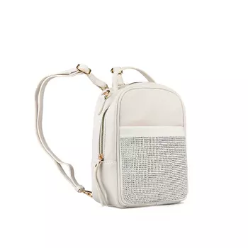 Женский рюкзак белый Tendenz