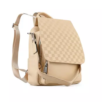 Женский рюкзак бежевый Tendenz