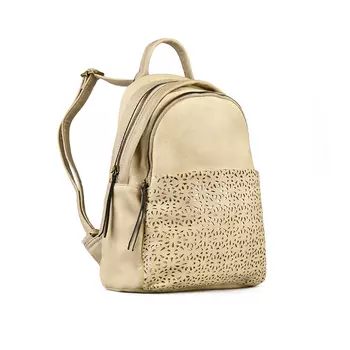 Женский рюкзак бежевый Tendenz