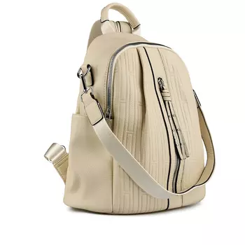 Женский рюкзак бежевый Tendenz